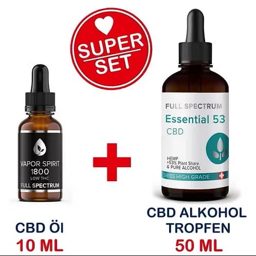 Huile CBD Low THC 19,3 % + gouttes d'alcool CBD 50 ml – Image 1