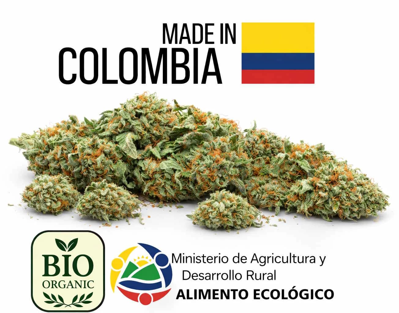 Organic CBD flower greenhouse