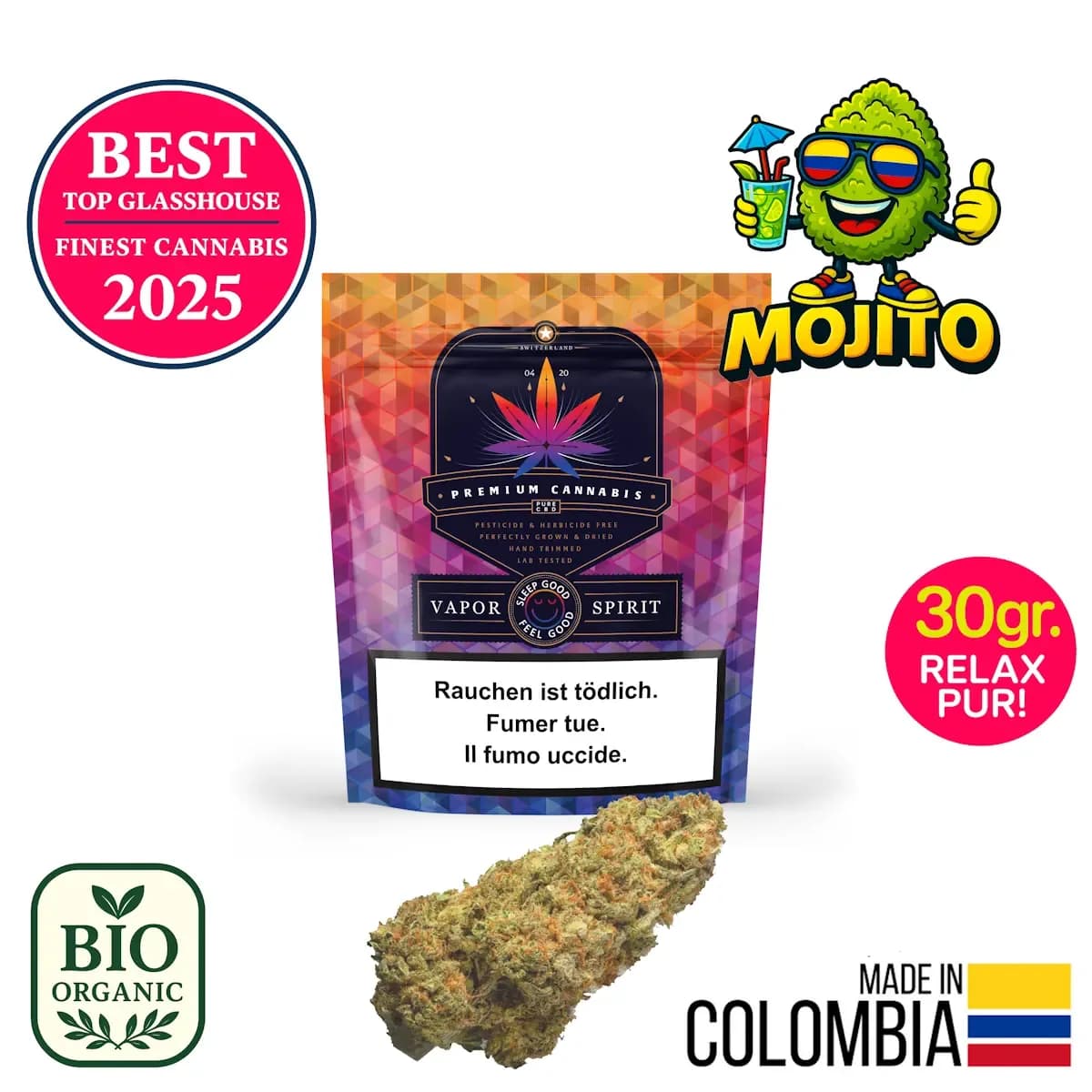 CBD flower Mojito