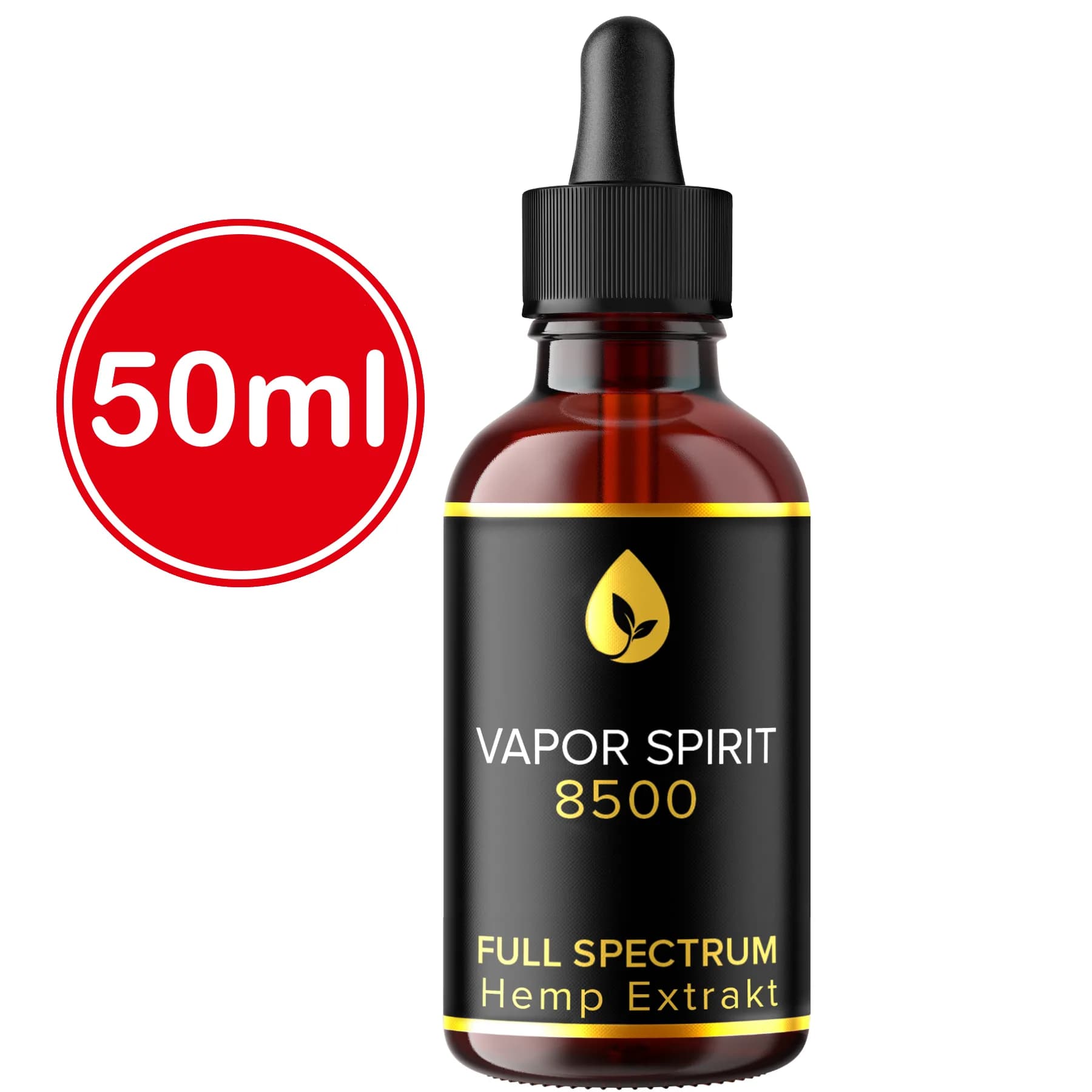 Full spectrum CBD oil 17% 50ml bottle – organic hemp oil Switzerland