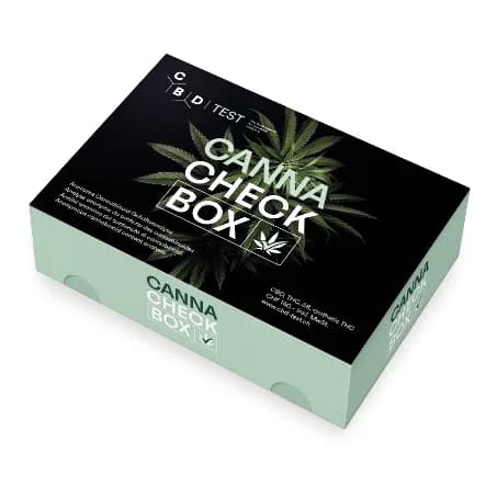 Canna Check Box test cannabis THC e CBD anonimo Svizzera