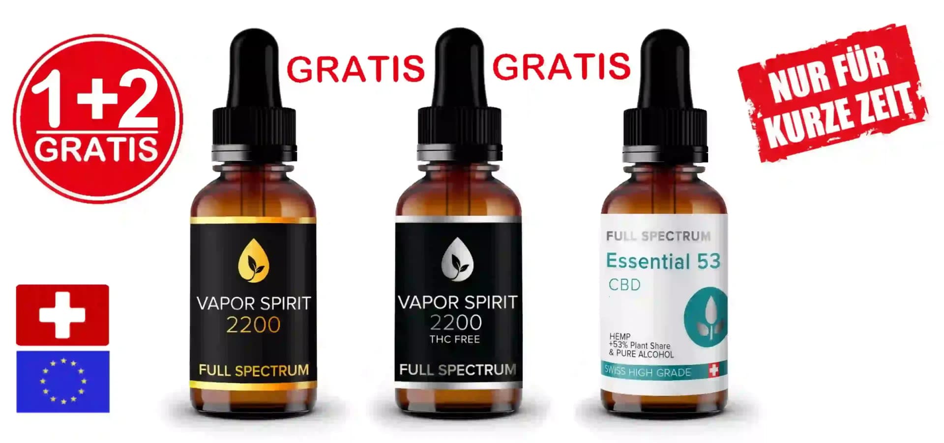 Set di olio di CBD Svizzera