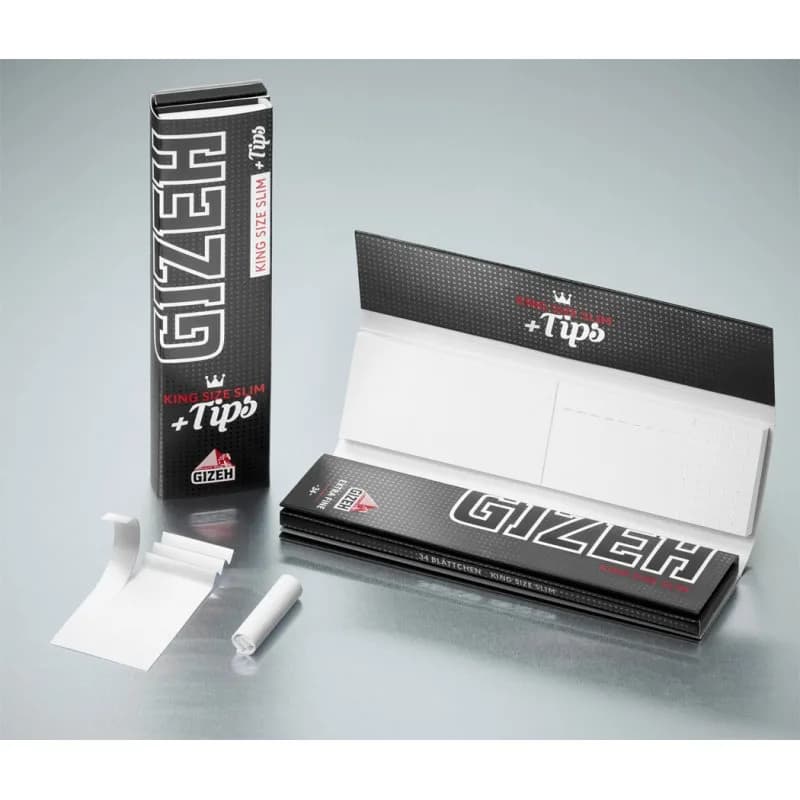 GIZEH Black King Size Slim